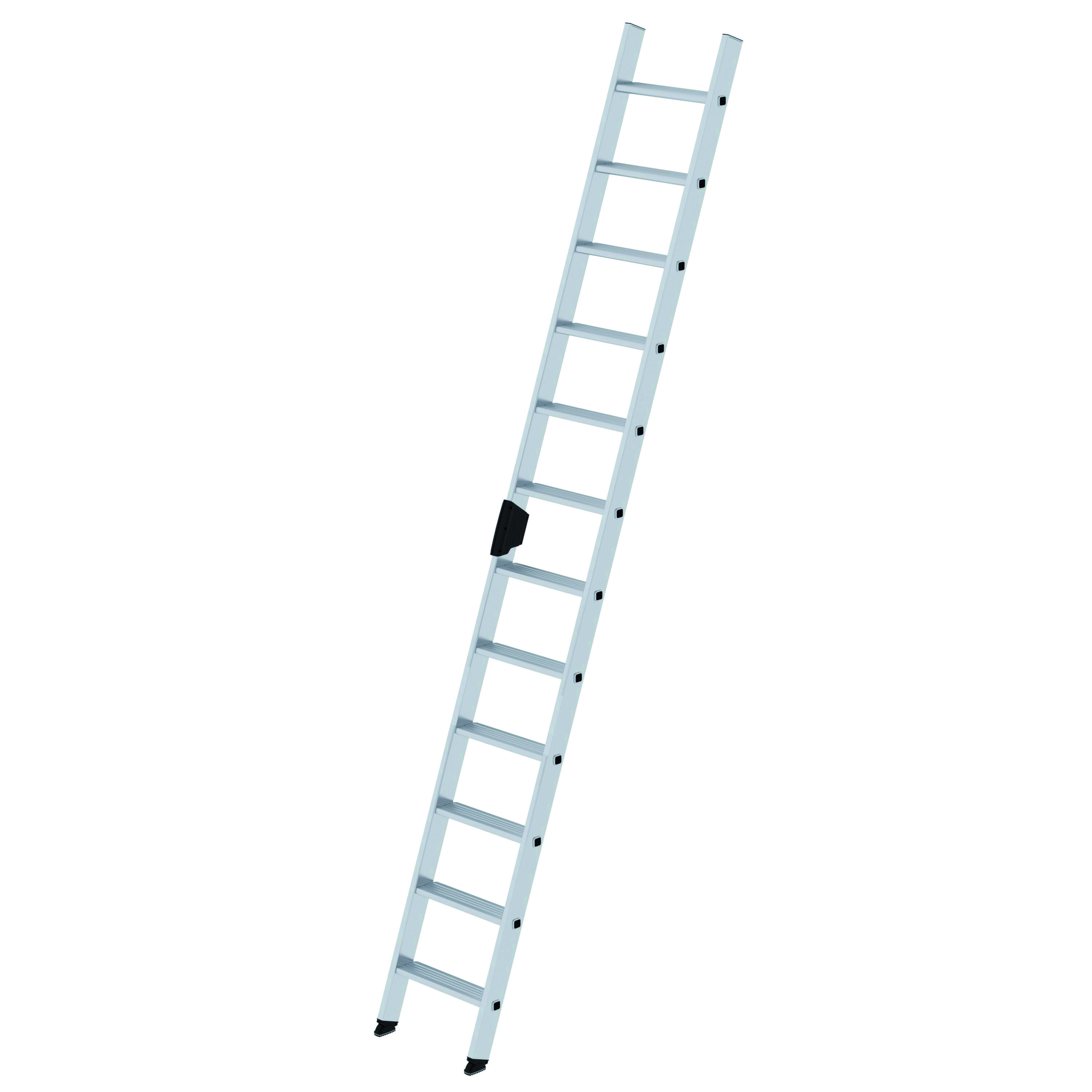 eiter ohne Traverse,12 Stufen Stufen-Anlegeleiter ohne Traverse, 6 Stufen