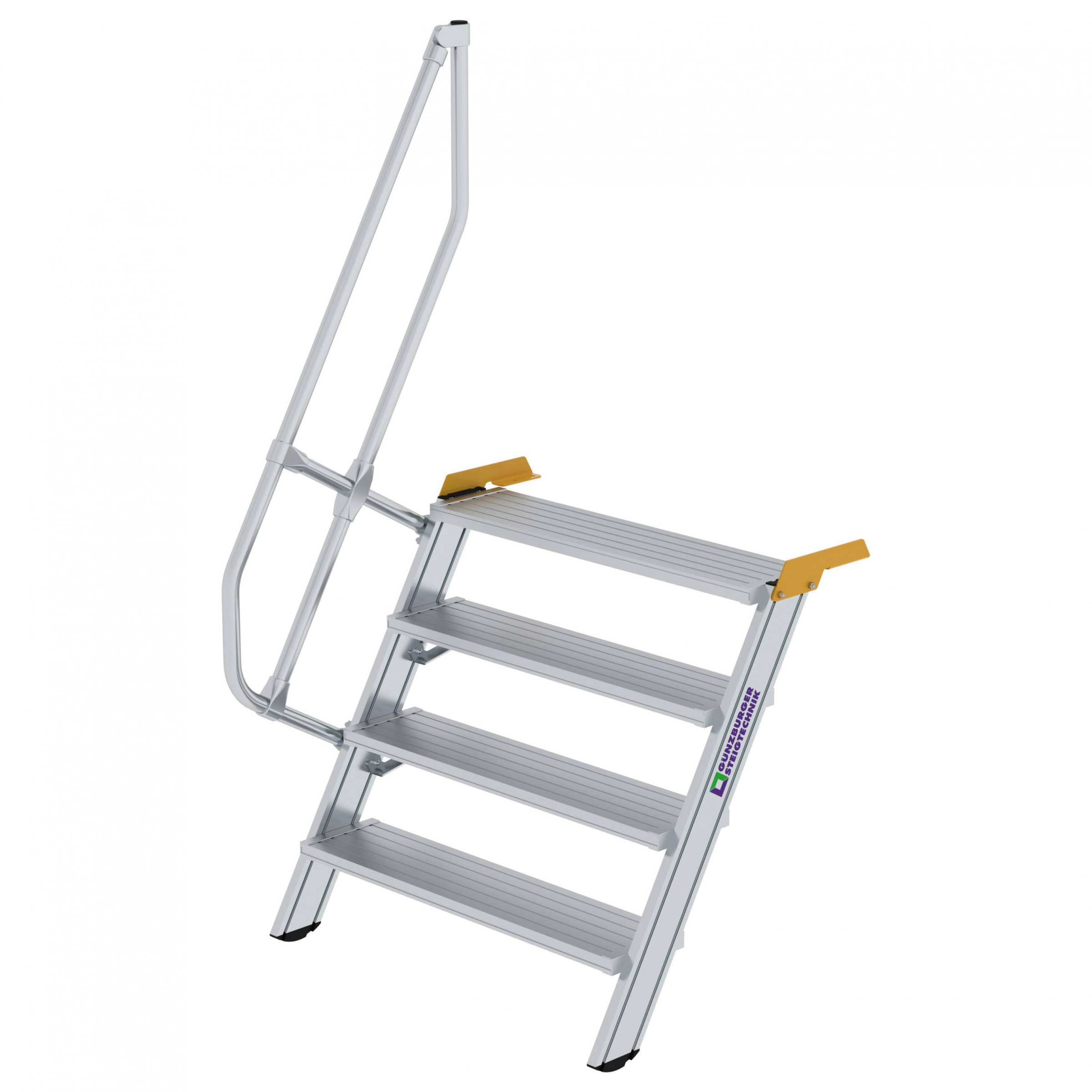 Aluminium-Treppe 60°, Stufenbreite 1000 mm, 5 Stufen Aluminium-Treppe 60°, Stufenbreite 1000 mm, 5 Stufen