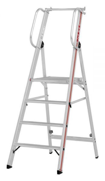 Plattformleiter mit Handlauf - 4 Stufen
