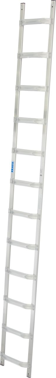 Dachleiter Alu, 12 Stufen DachLeiter mit 8 Sprossen aus Aluminium