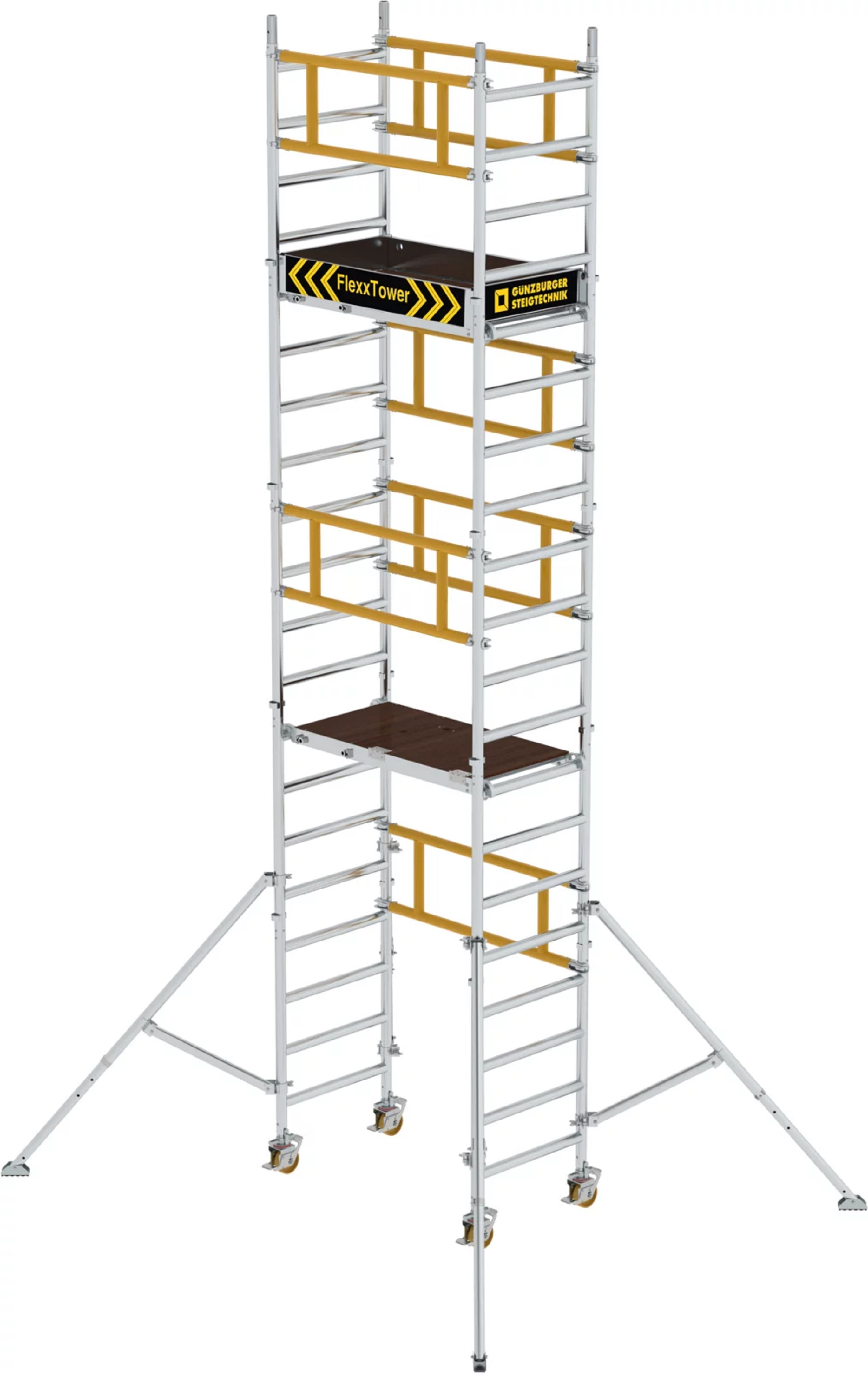 Flexx Tower, Ein-Personen-Gerüst, Standhöhe 1,10 m