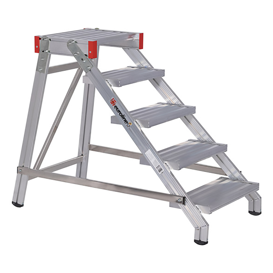 Nr. 336 PREMIUM-Line Alu-Arbeitstritt PREMIUM line Alu-Arbeitstritt, 2 Stufen