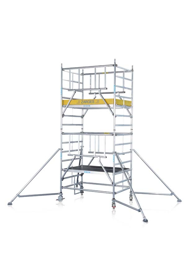 MultiTower S-PLUS 2T, Fahrgerüst mit Auslegern, 1,35 x 2,50 m - Standhöhe 1,40 m