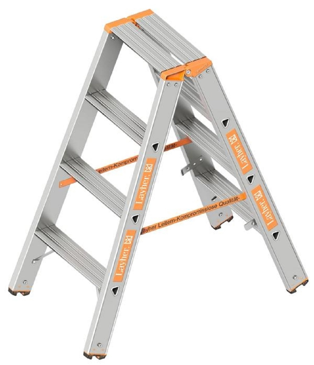 Stufenstehleiter TOPIC 1043 - 2x3 Stufen