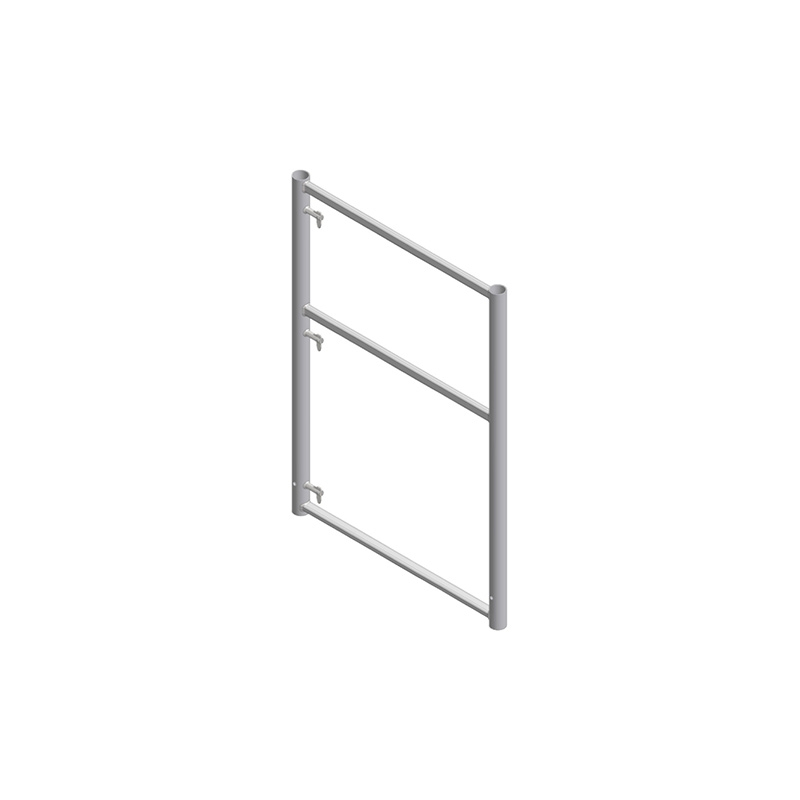 Geländerrahmen 1,0 m für Fassadengerüste - Stahl