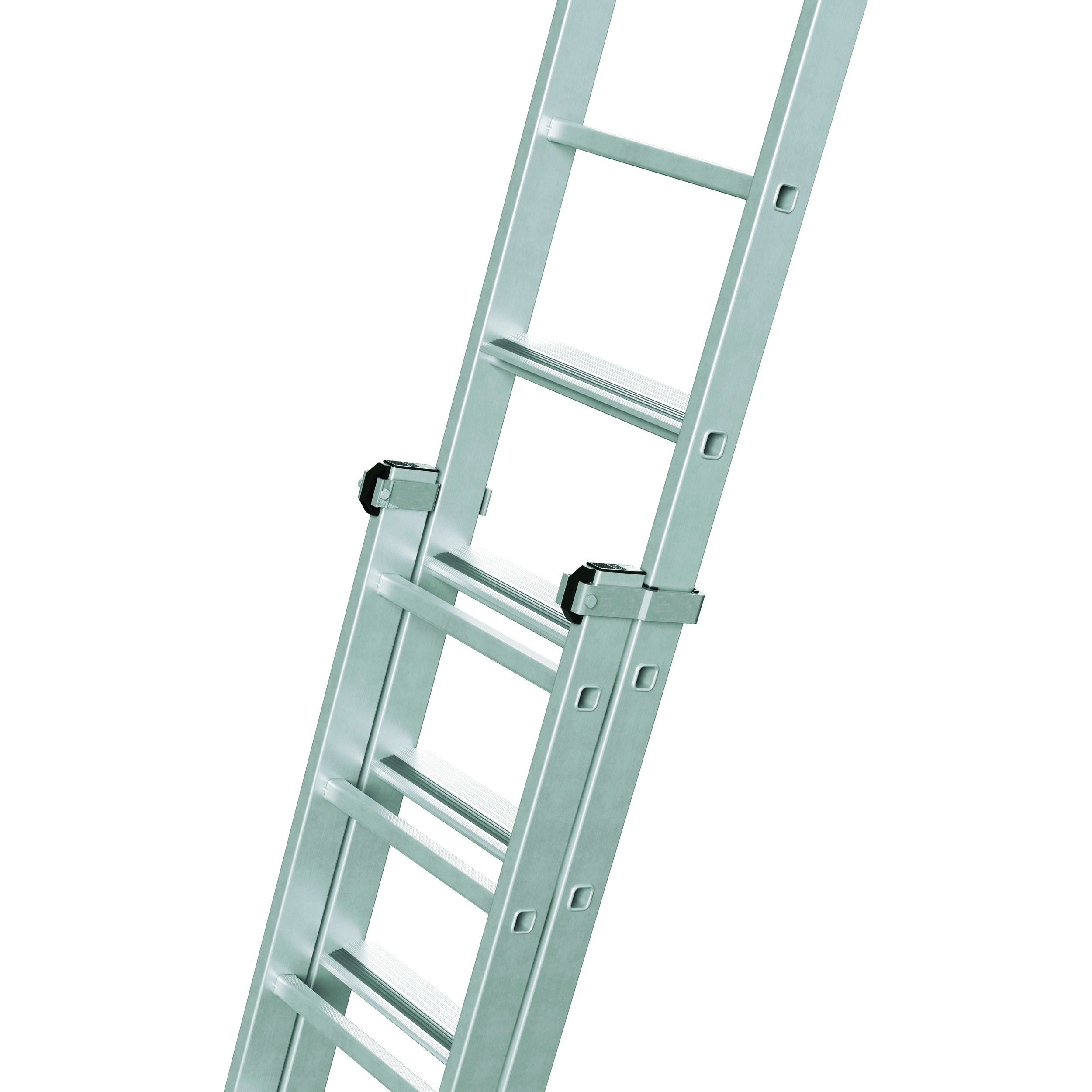 Everest Plus 2E, Gebördelte Stufen-Schiebeleiter 2-teilig, 2x8 Stufen Everest Plus 2E, Gebördelte Stufen-Schiebeleiter 2-teilig, 2x8 Stufen