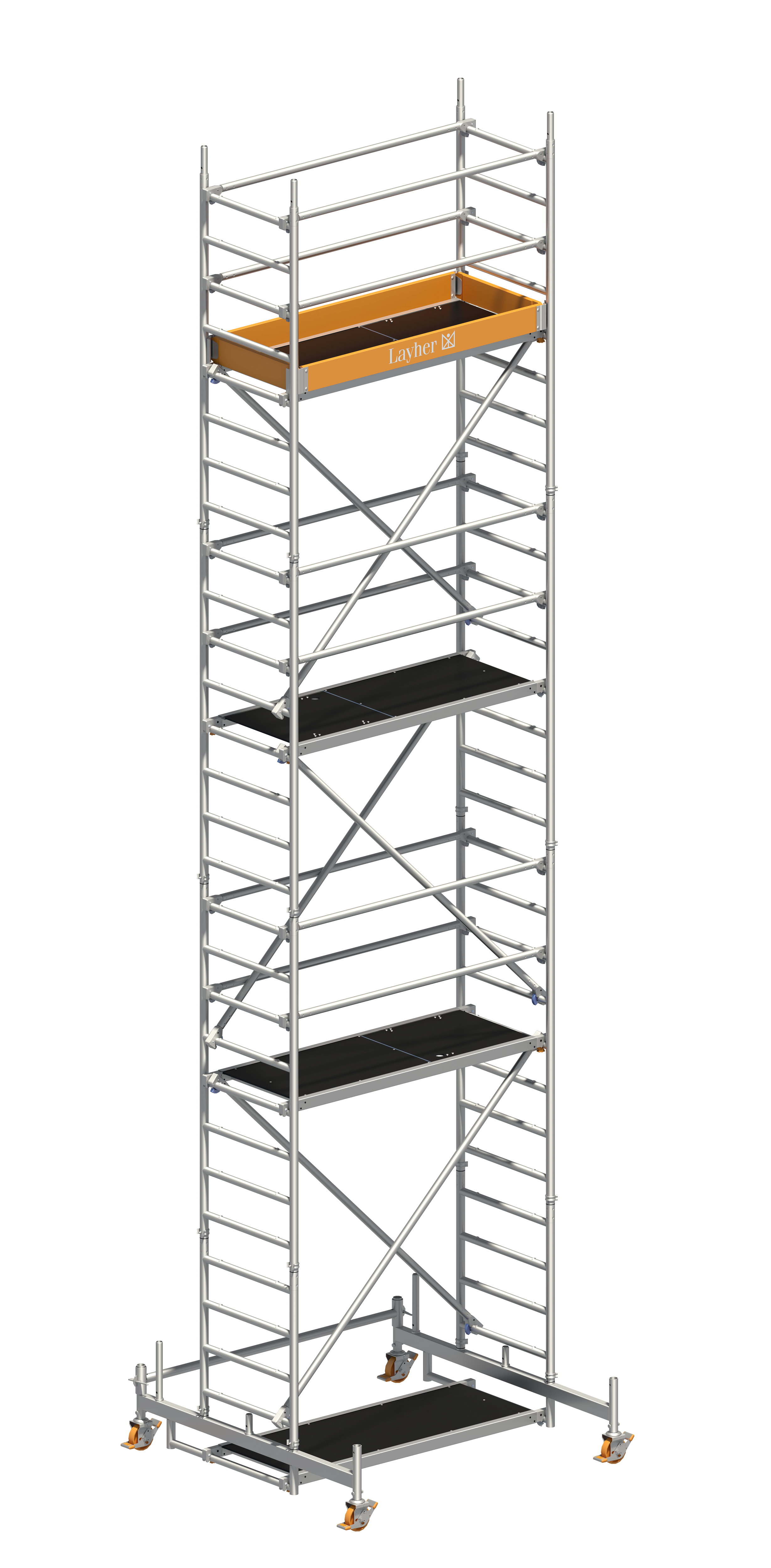 Uni Leicht P2, AH 8,26 m Uni Leicht P2, Arbeitshöhe 3,11 m