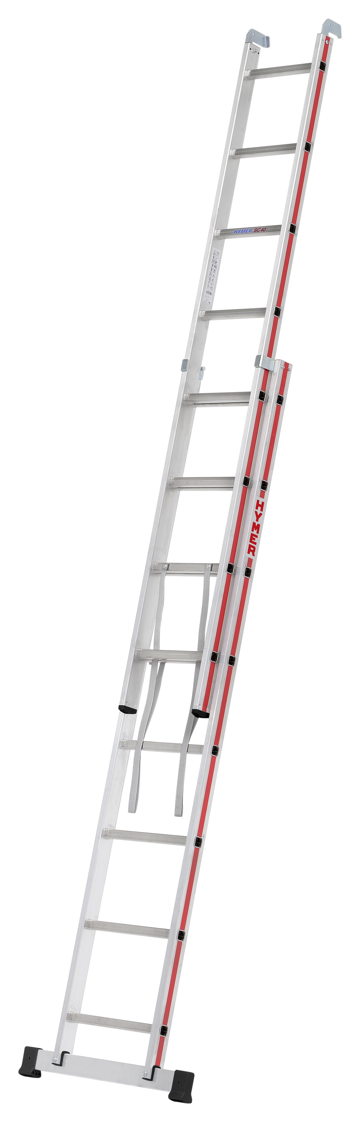 Mehrzweckleiter, zweiteilig - 2x8 Sprossen