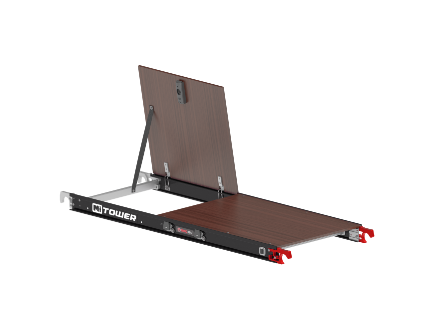 Plattform aus Holz - 1.65 m Länge mit Luke - MiTOWER PLUS Plattform aus Holz - 1.65 m Länge mit Luke - MiTOWER PLUS
