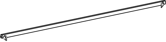 Diagonale / Verstrebung - Länge 1,59 m Diagonale / Verstrebung - Länge 1,59 m