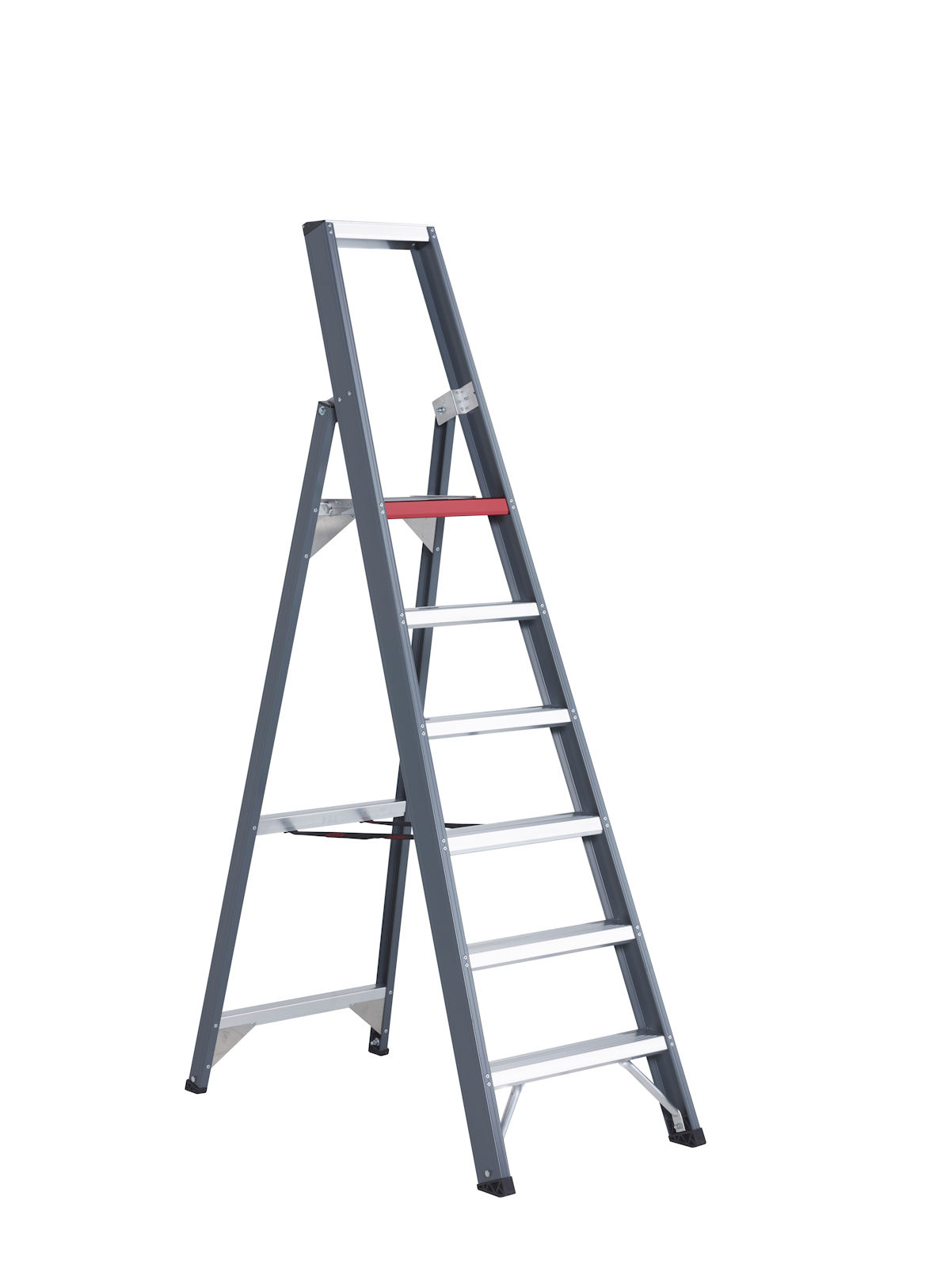 Falco FEO Stufenstehleiter, 4 Stufen