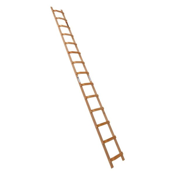 Holz-Dachdeckerauflegeleiter, 8 Sprossen Holz-Dachdeckerauflegeleiter, 8 Sprossen