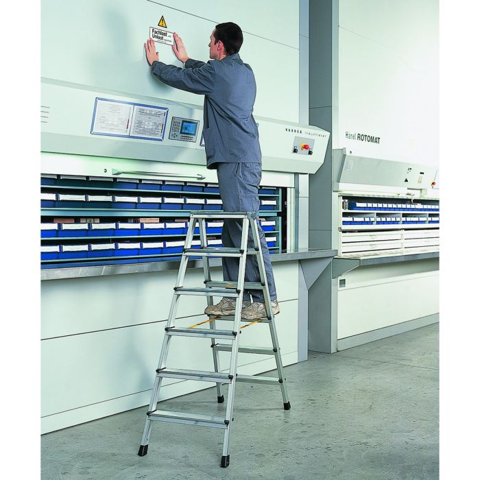 XLstep B, Genietete Stufen-Stehleiter XLstep B, Genietete Stufen-Stehleiter, 2x3 Stufen