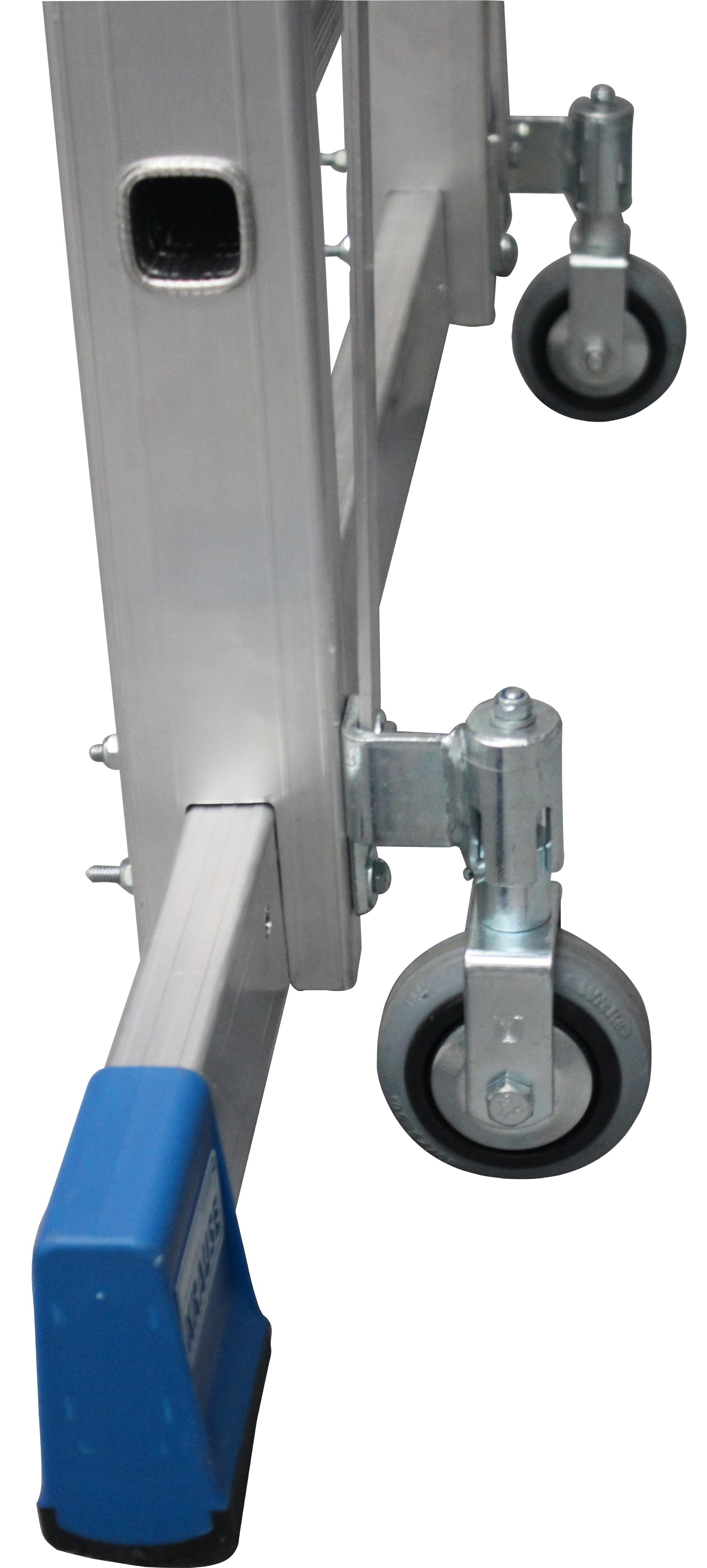 STABILO Stufen-Stehleiter mit großer Standplattform 4 Stufen