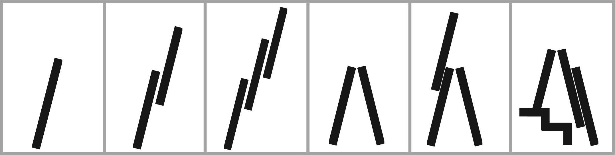 ALU PRO: Mehrzweckleiter, dreiteilig - 3x6 Sprossen