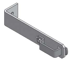 Standard-Wandhaken aus Aluminium