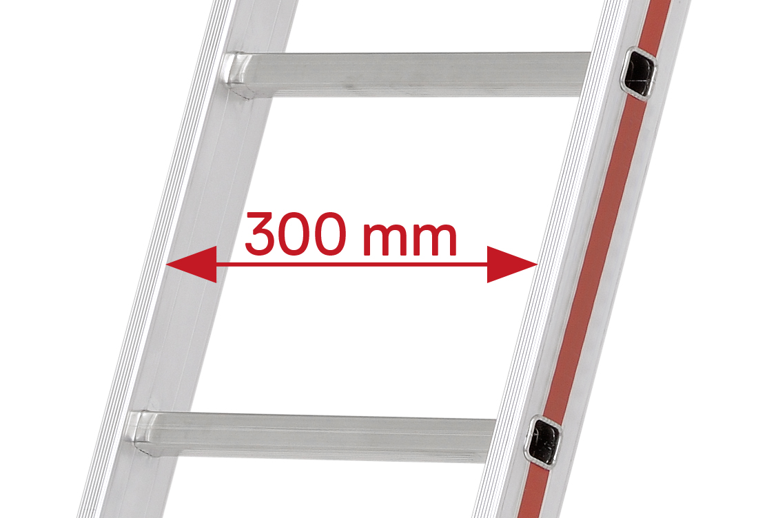 Mehrzweckleiter, zweiteilig - 2x8 Sprossen