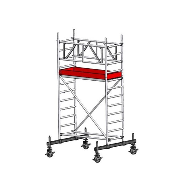 Gerüsttyp 9511 mit Fahrbalken, verschiebbar - Arbeitshöhe 3,15 m