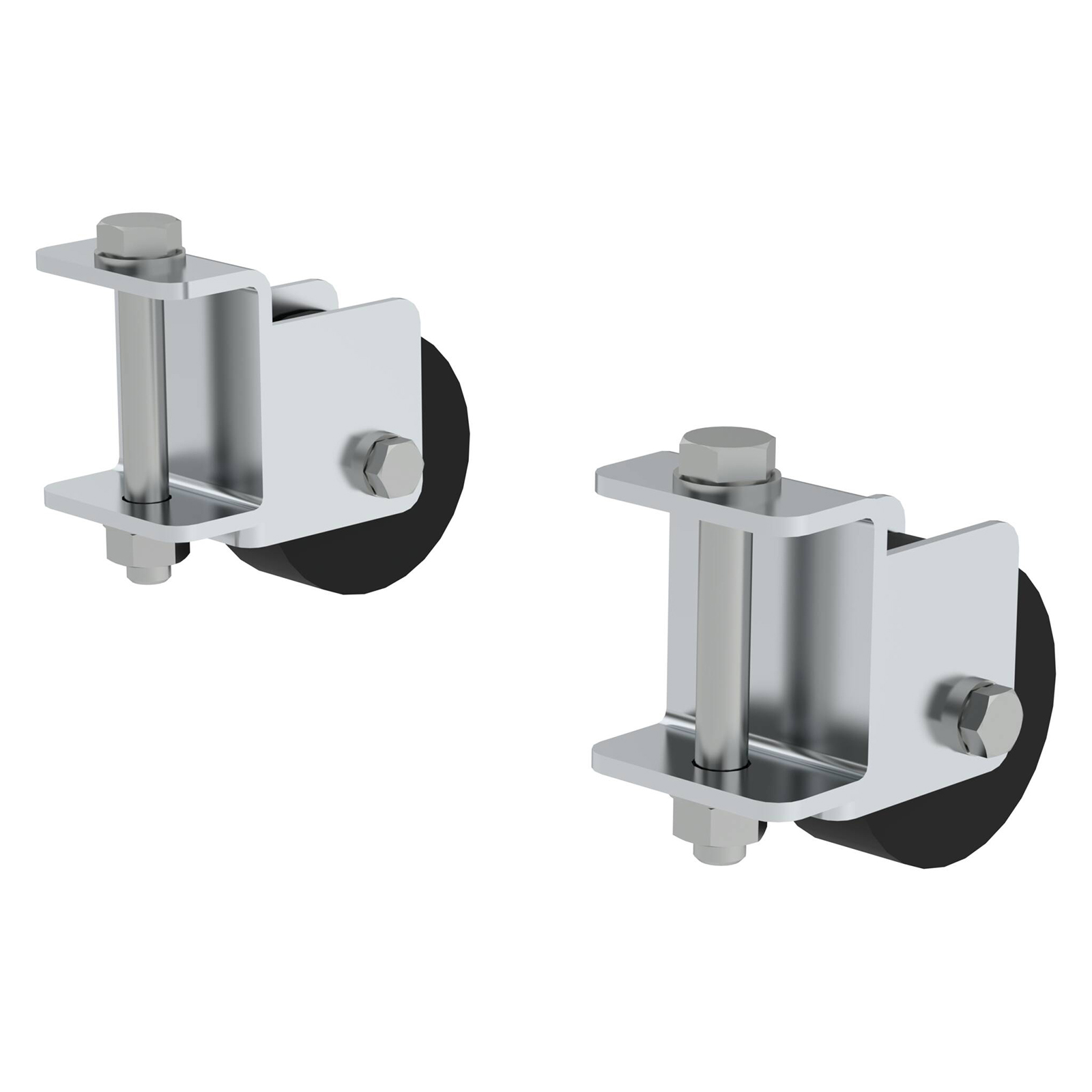 Bockrollen, silber