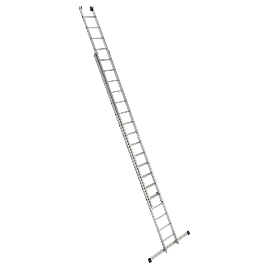 PREMIUM line Alu-Schiebeleiter 2-teilig, 2 x 16 Sprossen mit Trennsicherung