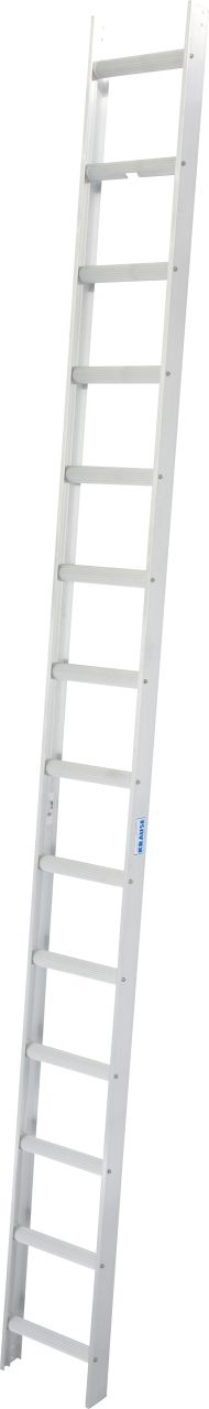 Kaminkehrerleiter (Alu-Natur), 14 Stufen Kaminkehrerleiter (Alu-Natur), 7 Sprossen