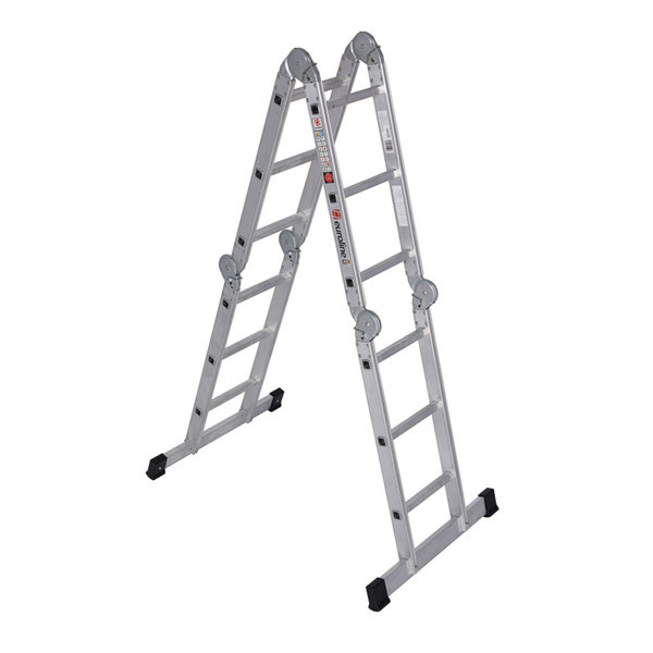 PREMIUM line Alu-Klappleiter, 4 x 3 Sprossen PREMIUM line Alu-Klappleiter, 4 x 3 Sprossen
