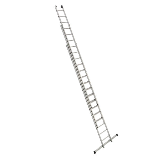 PREMIUM line Alu-Schiebeleiter, 3-teilig, 3 x 8 Sprossen
