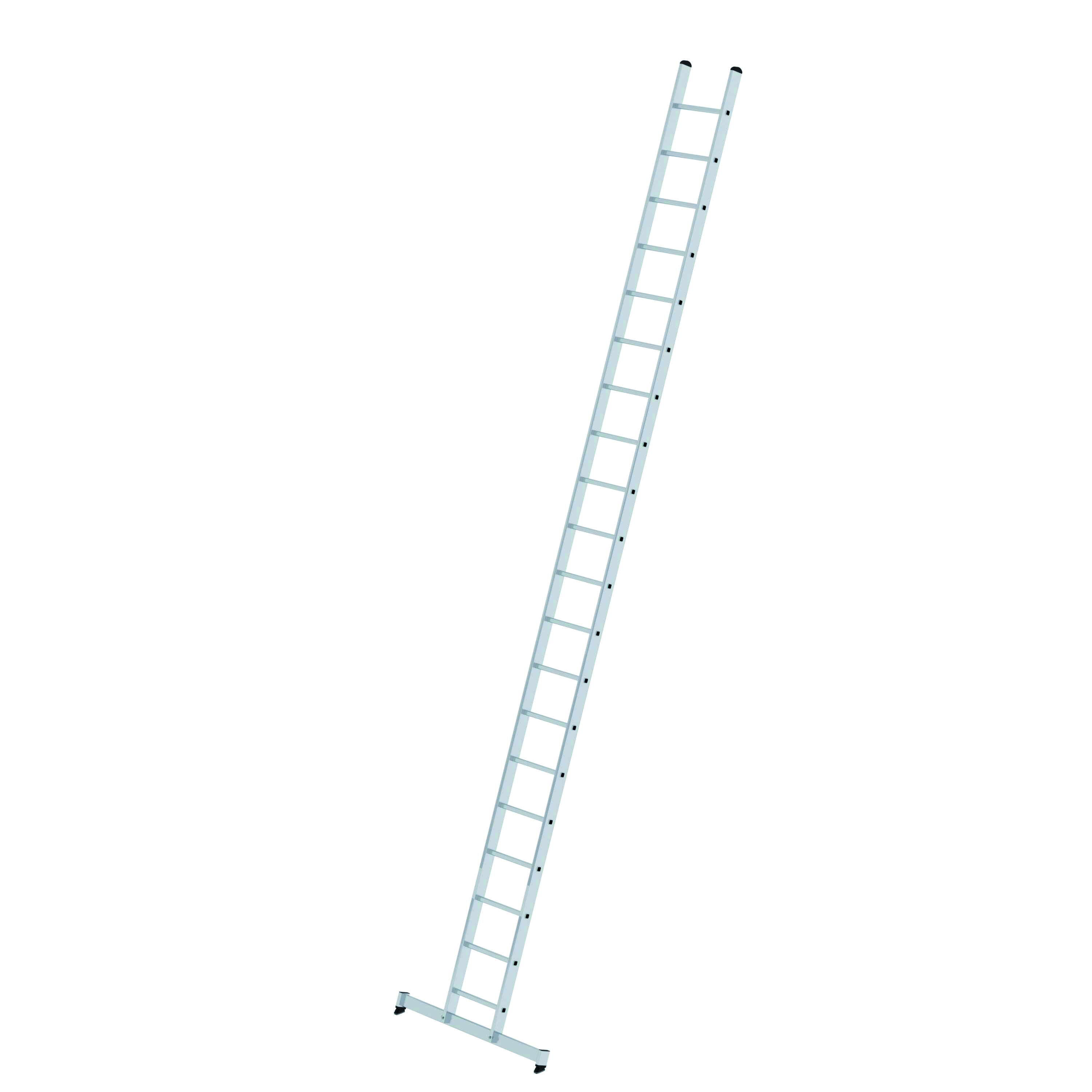 Sprossen-Anlegeleiter mit nivello®-Traverse, 20 Sprossen Sprossen-Anlegeleiter mit nivello®-Traverse - 6 Sprossen