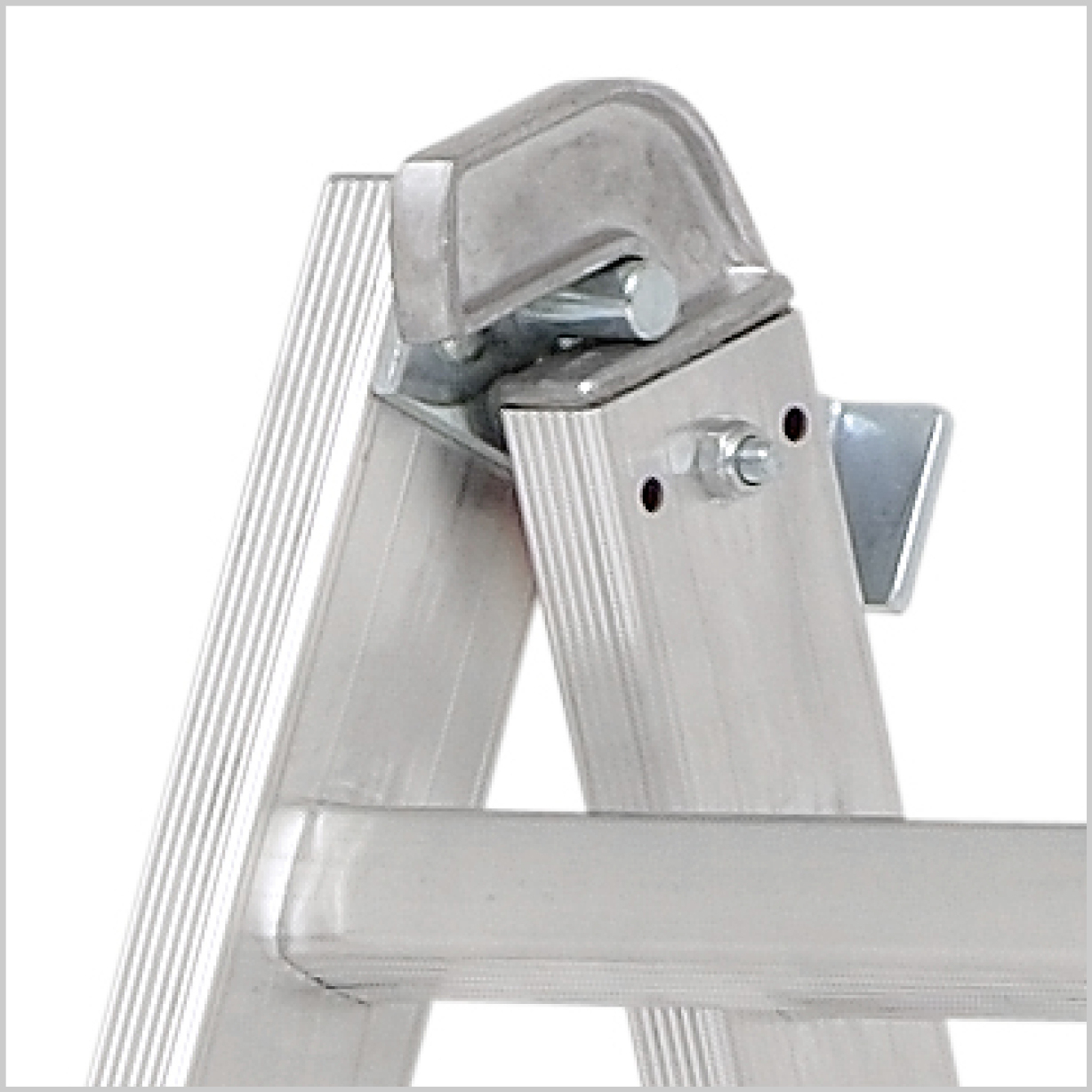 Ersatzteilset Gelenkstücke für Mehrzweckleitern - Holmgröße 83x24 mm Ersatzteilset Gelenkstücke für Mehrzweckleitern