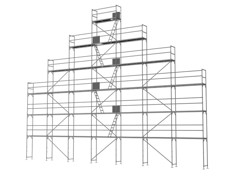 Giebelgerüst maxi xtra B - 2,5 m Felder