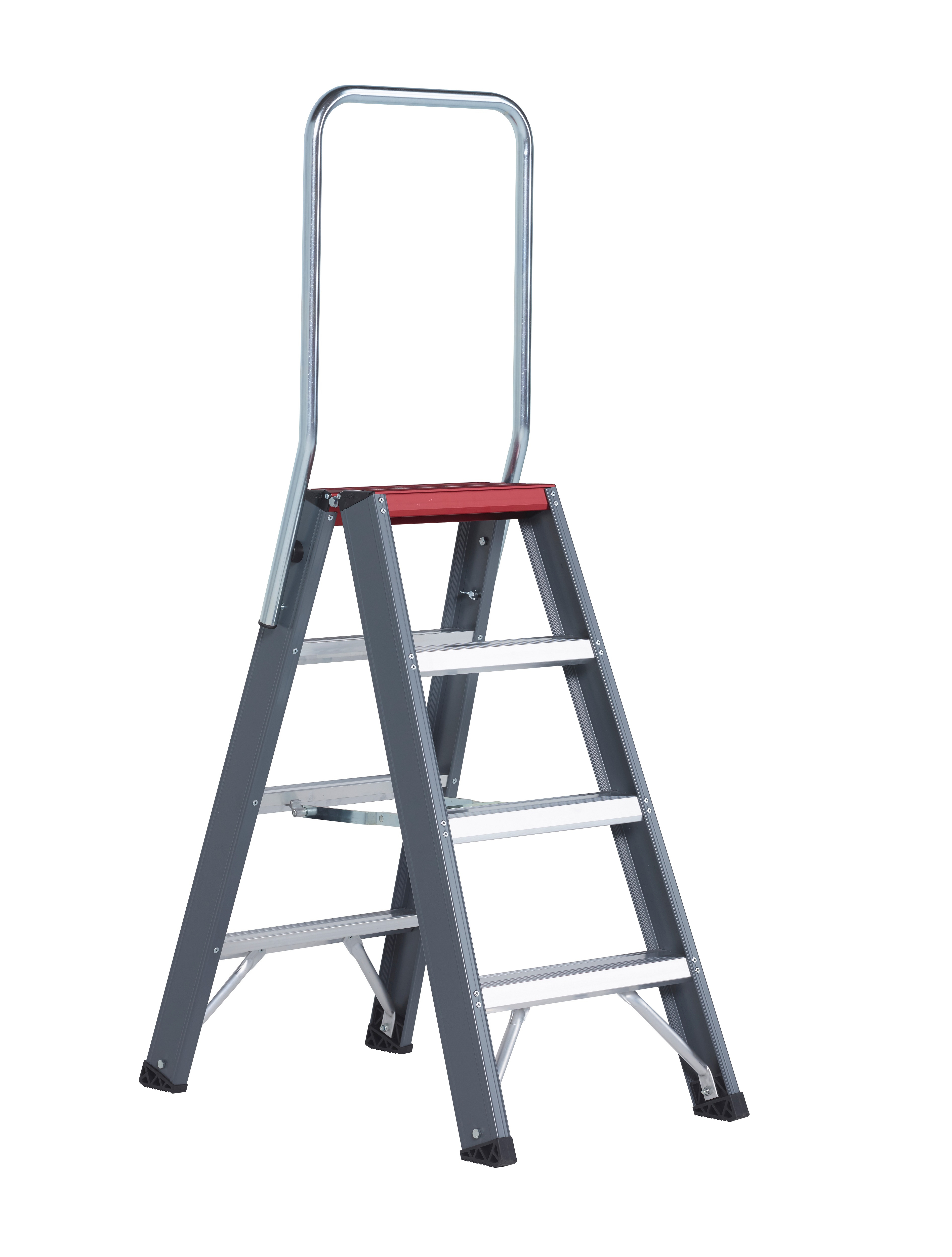 Falco FDO Stufenstehleiter, 2 x 2 Stufen
