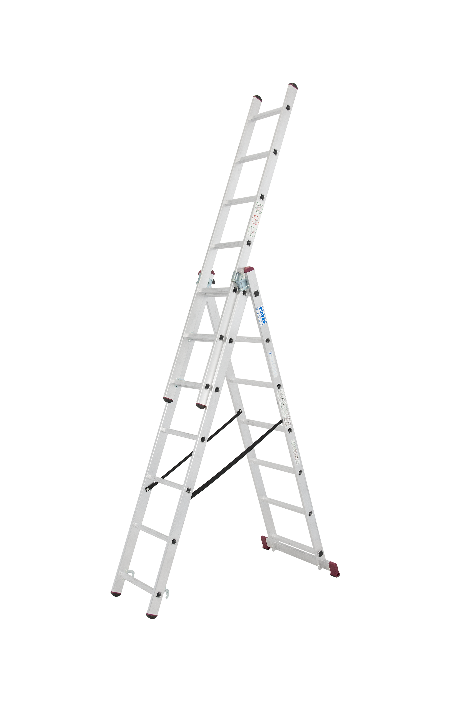 Corda Vielzweckleiter, 3 x 7 Sprossen