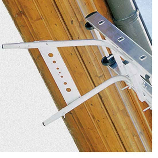Wandabstandshalter mit Werkzeugablage Wandabstandshalter mit Werkzeugablage