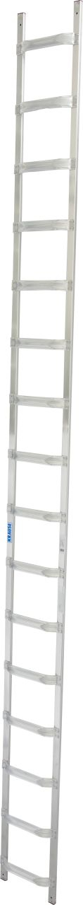 Dachleiter Alu, 16 Stufen DachLeiter mit 8 Sprossen aus Aluminium