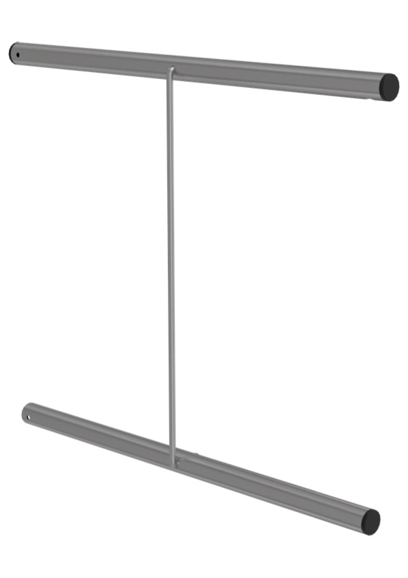 Stabilo Podestleiter fahrbar, einseitig begehbar,  Profilrost mit R13-Stufen, 2 Stufen