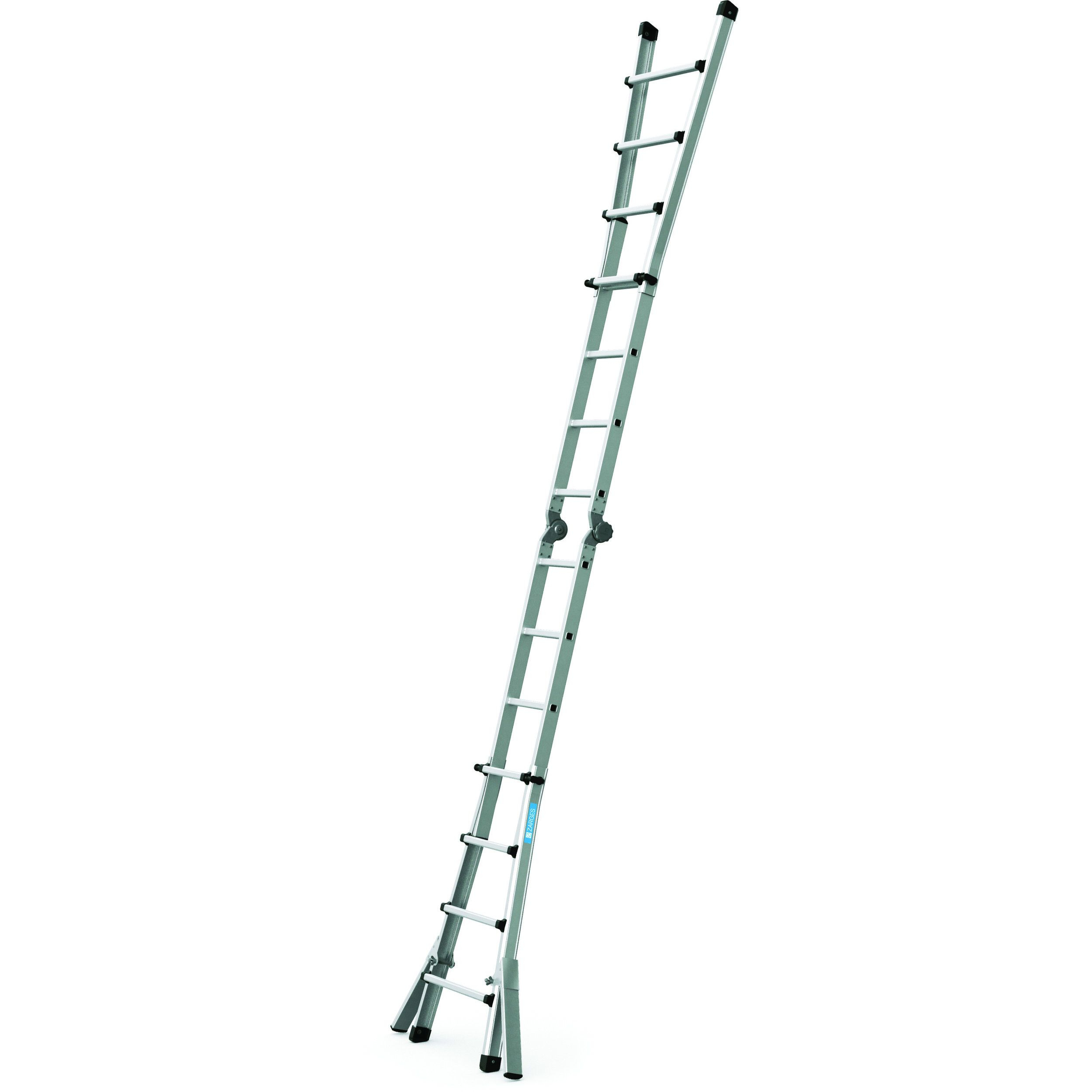 Variotec V, Gebördelte Teleskop-Mehrzweckleiter, 4-teilig Variotec V, Gebördelte Teleskop-Mehrzweckleiter, 4-teilig, 4x4 Sprossen