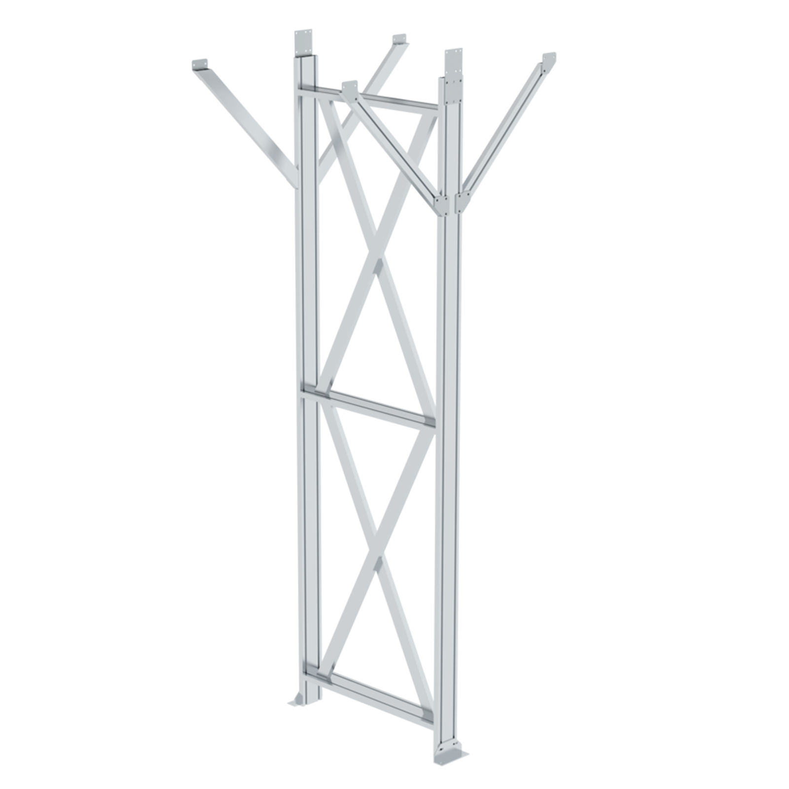 Stützteil für Baukastensystem Laufsteg Plattformhöhe 2500 bis 3000 mm
