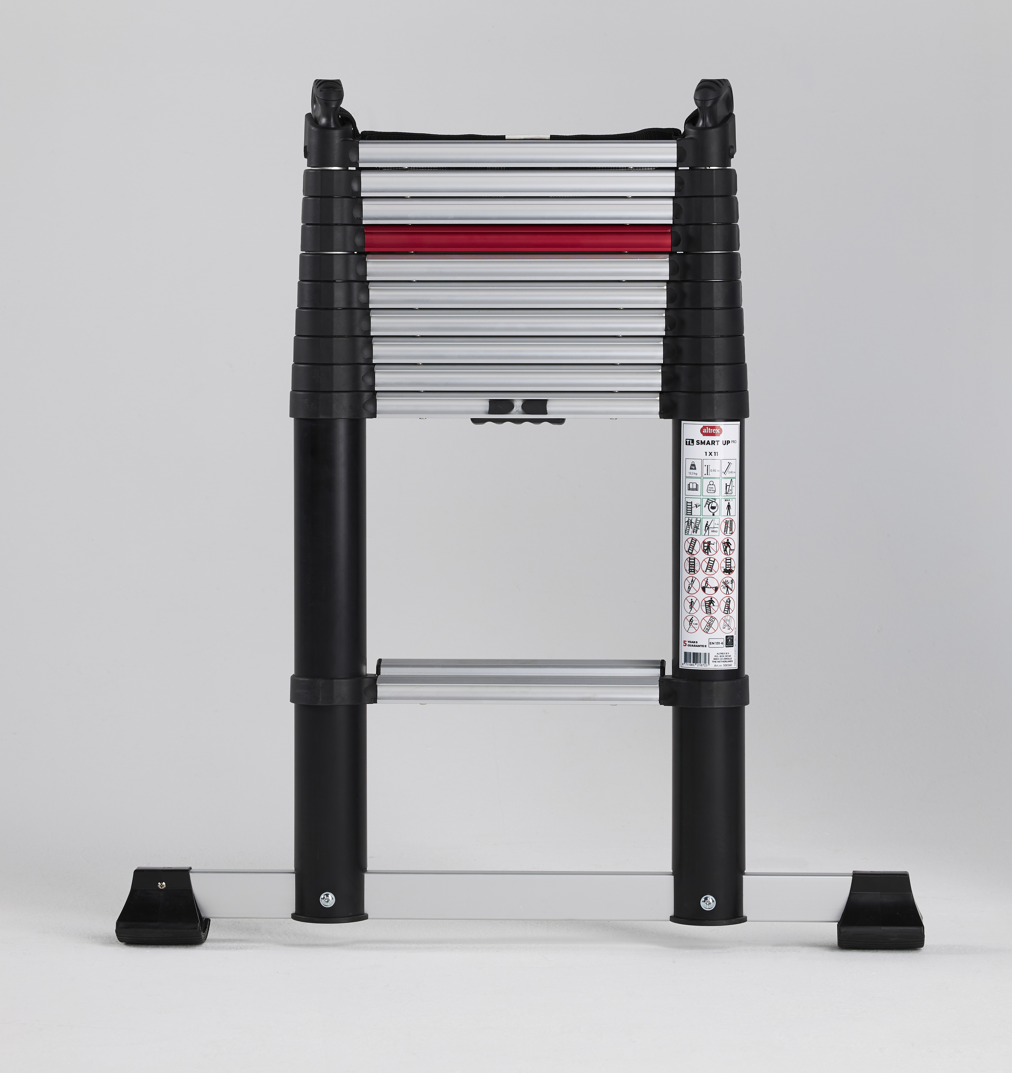 TL SMART UP PRO Aluminium Teleskopleiter TL SMART UP PRO Teleskopleiter, 1 x 11 Sprossen