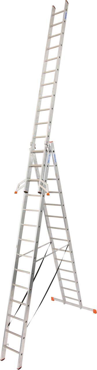 MONTO Tribilo Vielzweckleiter 3x14 Sprossen