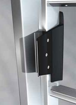 Aluminium-Stehleiter, einseitig begehbar 4 Stufen
