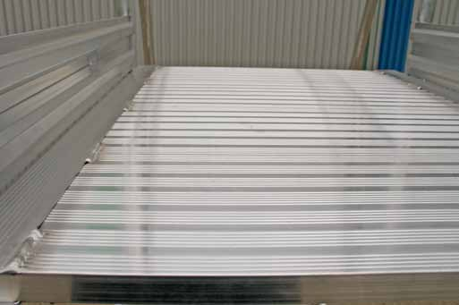 Überbrückung Aluminium-Überbrückung stationär, 5 Stufen