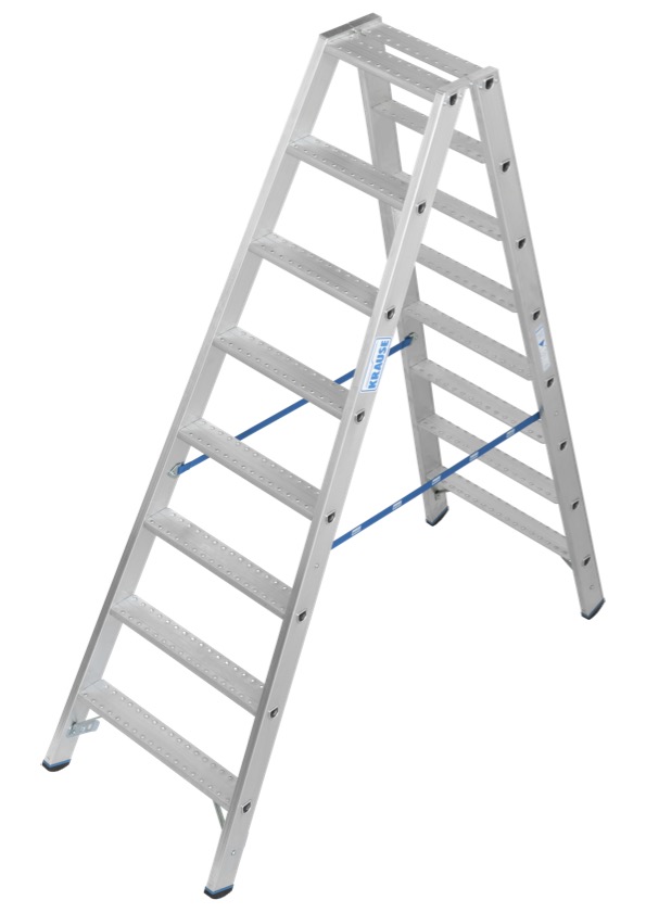Stabilo Doppelleiter mit R13-Stufen, 2 x 3 Stufen Stabilo Doppelleiter mit R13-Stufen, 2 x 3 Stufen