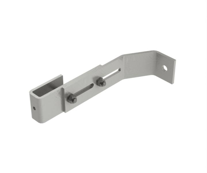 Wandhalter verstellbar 360 - 410 mm, Edelstahl V4A (1.4571), für GFK-Leiter