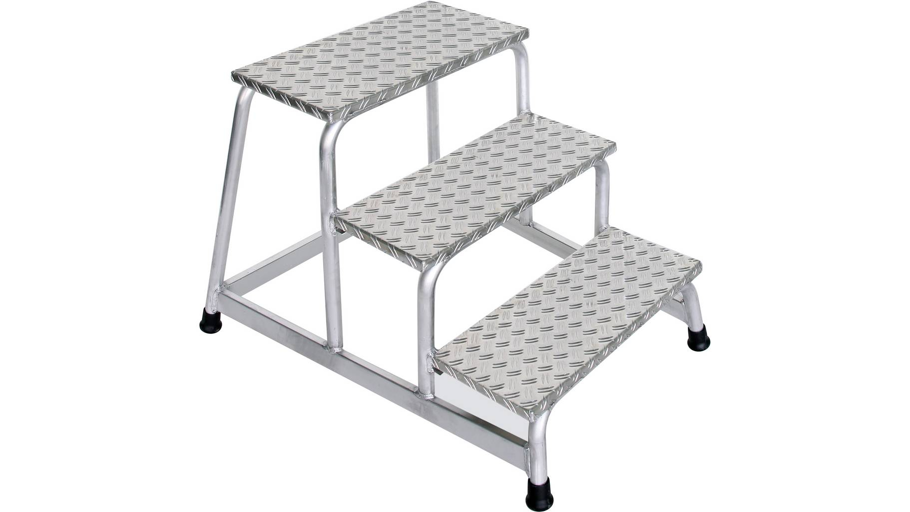 Aluminium-Arbeitspodest starr , 3 Stufen Aluminium-Arbeitspodest, starr, 1 Stufe