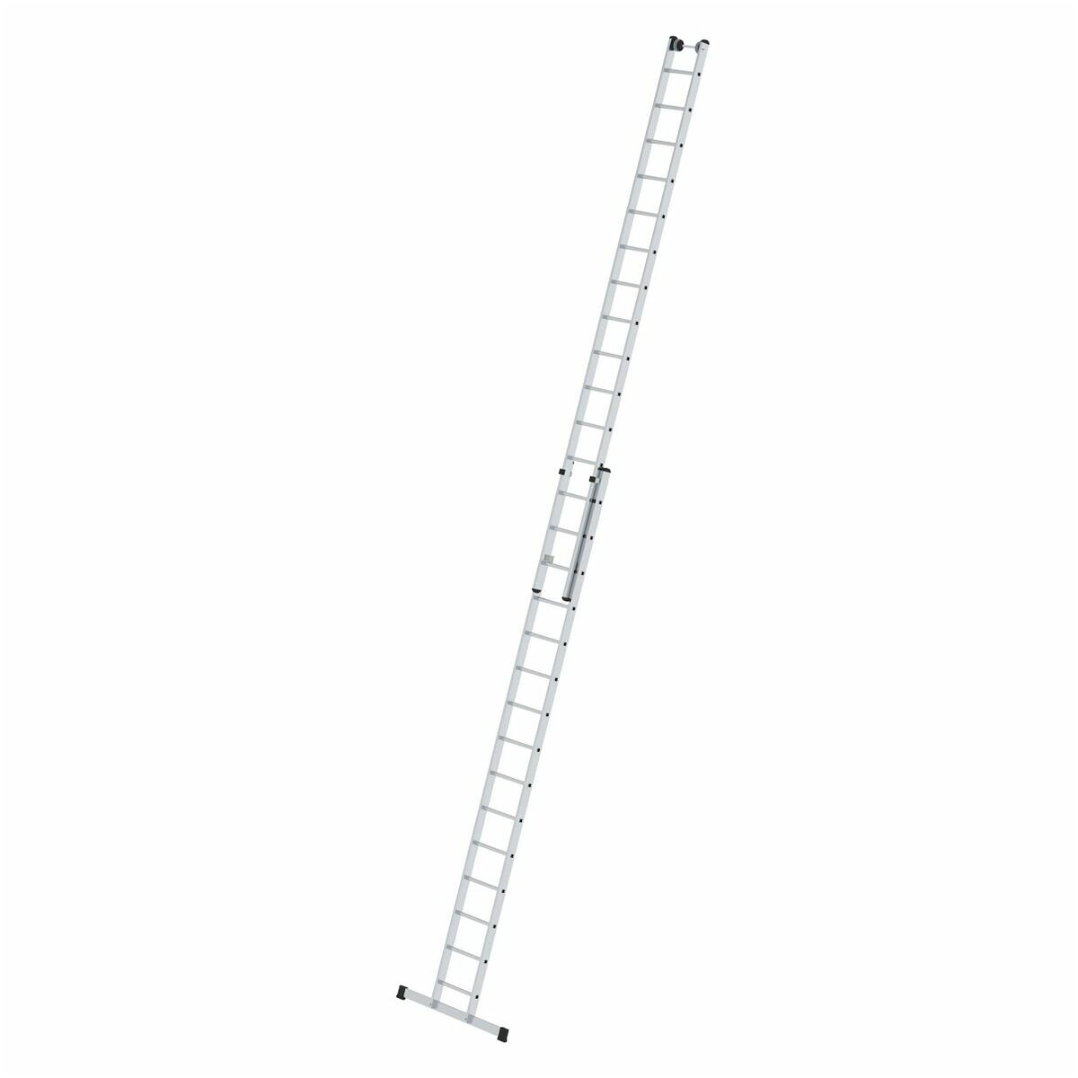 Sprossen-Schiebeleiter 2-teilig mit Standard-Traverse, 2 x 9 Sprossen