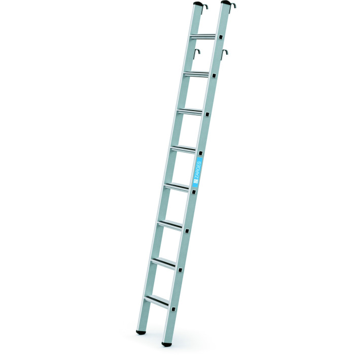 Saferstep LH, Gebördelte Stufen-Regaleinhängeleiter, 6 Stufen