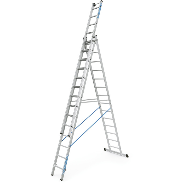 Skymaster Plus X, Gebördelte Mehrzweckleiter, 3-teilig, 3x10 Sprossen