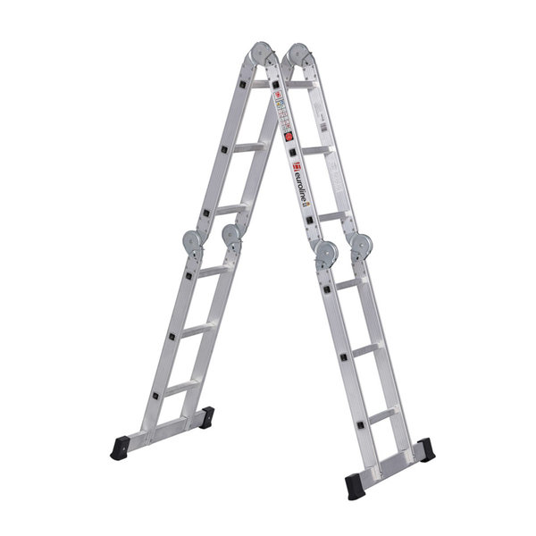 PREMIUM line Alu-Klappleiter, 4 x 3 Sprossen