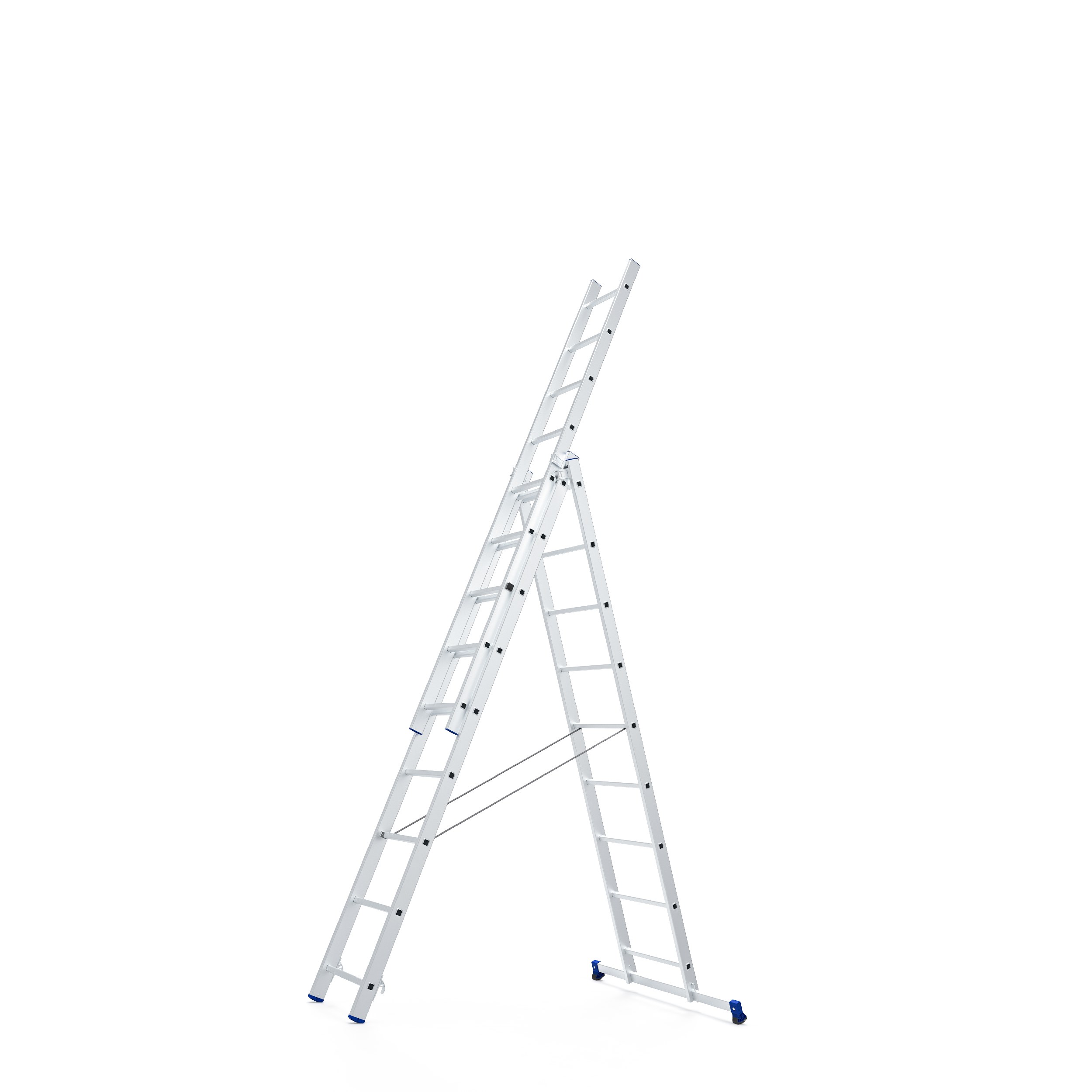 Mehrzweckleiter 3-Teilig 3x8 Sprossen