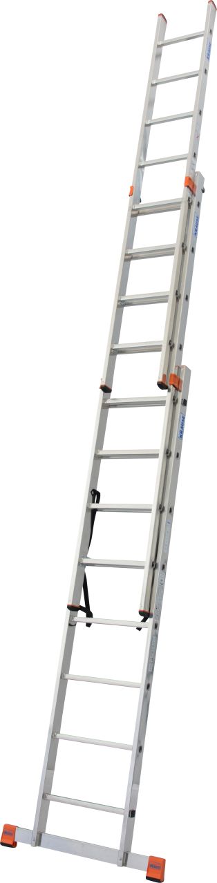 Monto Sprossen-Vielzweckleiter Tribilo, treppengängig 3x8 Sprossen